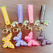 Load image into Gallery viewer, Butterfly Charms Keychain