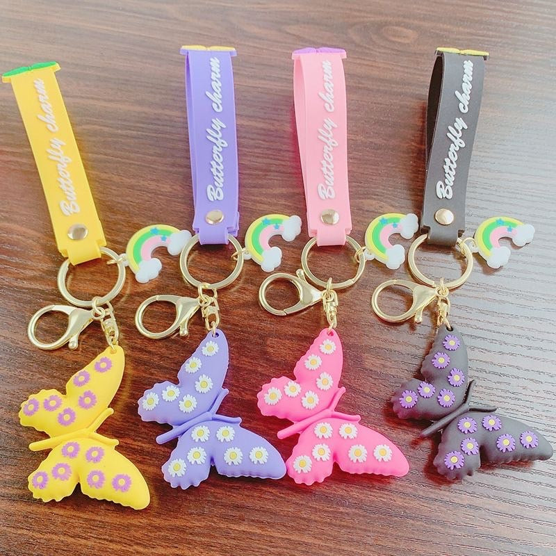 Butterfly Charms Keychain